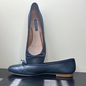 Margaux Demi Ballet Flat Blue Leather EU 42.5M Made in Spain